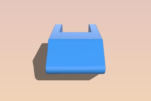 Filament Guide Shelf Clip | 3d print model