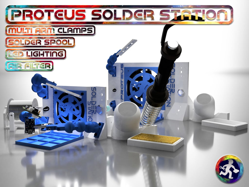 Proteus Solder Station - 80mm fan