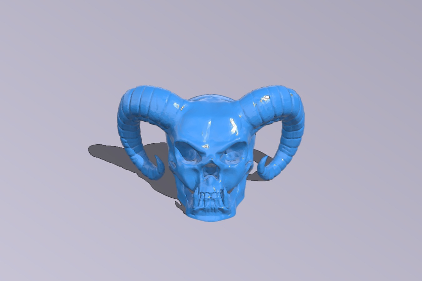 Devil skull