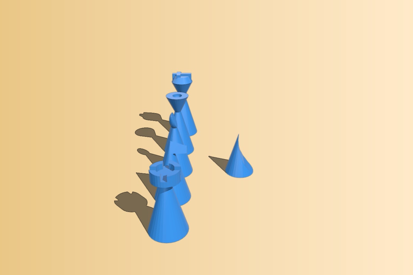 Conic #Chess No. 1