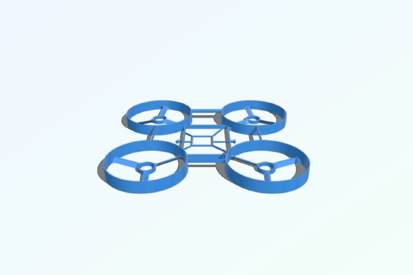 PawxSpec Whoop | microquad racing fpv drone frame | 3d print model