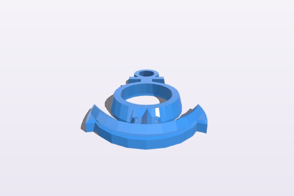 Anchor Napkin Ring | 3d print model