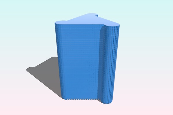 Harbor Point Tower Chicago | 3d print model