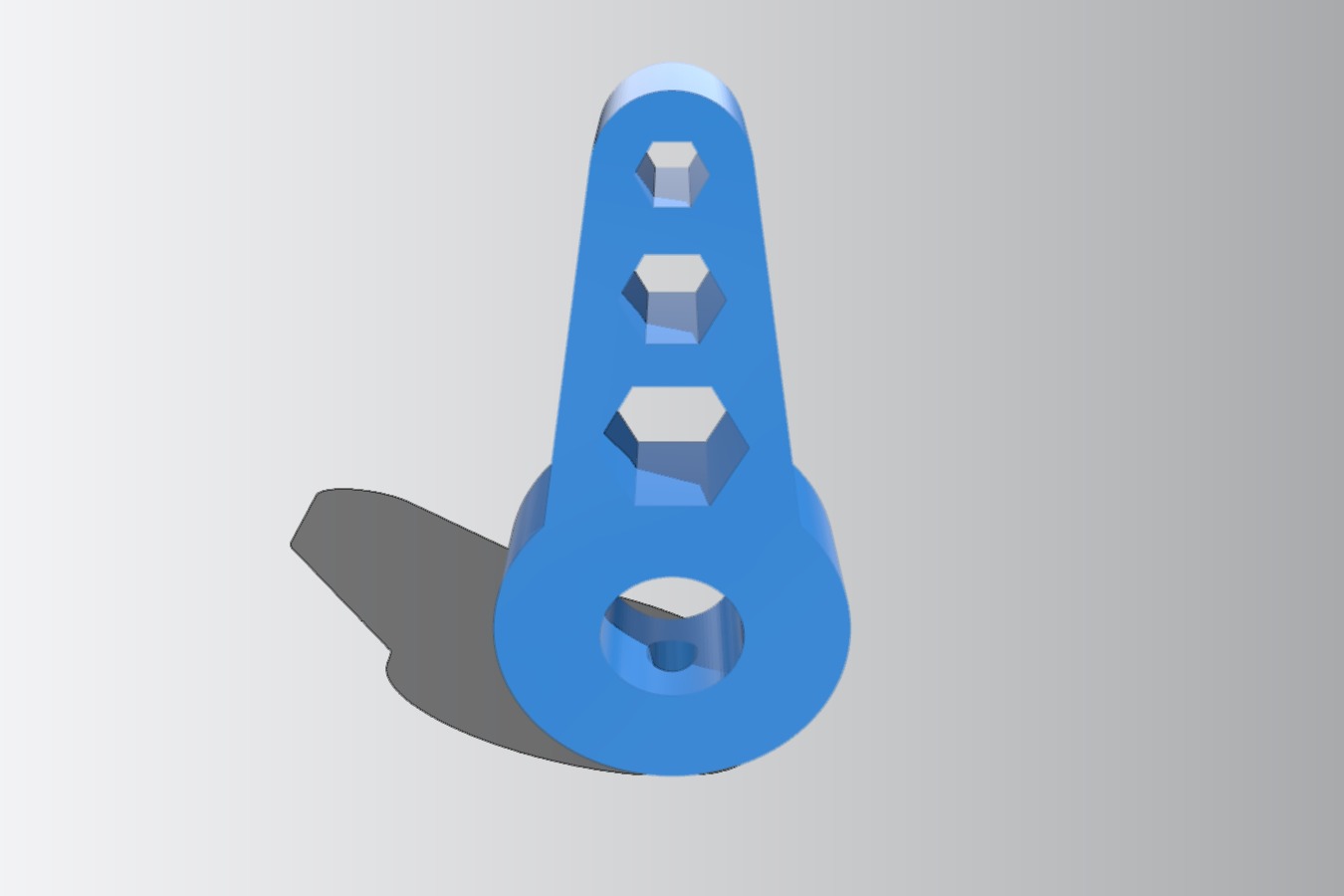 Servo attachment - For Nema 14 Stepper Motor