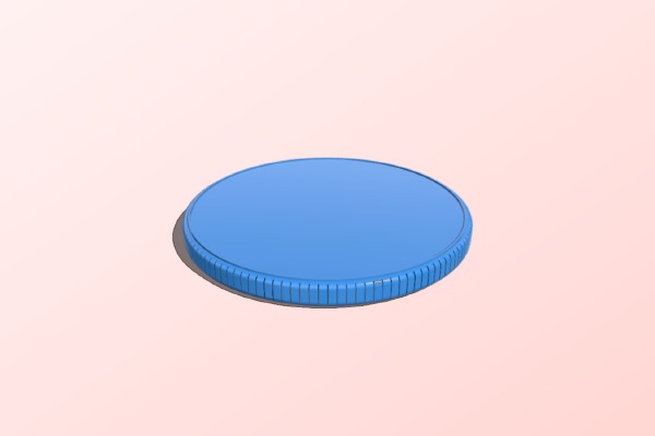 Helix Coin | 3d print model