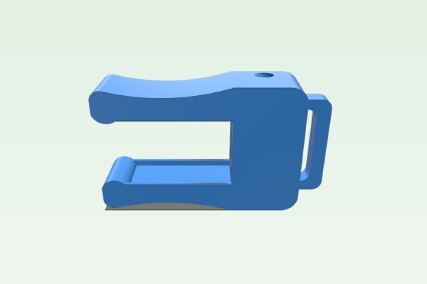 Samsung Galaxy S8 Micro USB Connector Keychain Holder | 3d print model