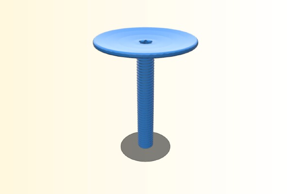 Fancy Bicycle Stem Top Cap (now includes IGES & STEP files) | 3d print model