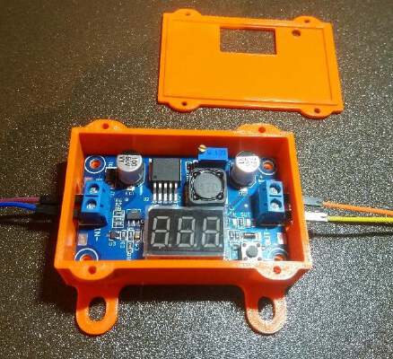 Gehäuse für LM2596S Step-down DC-DC Buck Converter | 3d print model