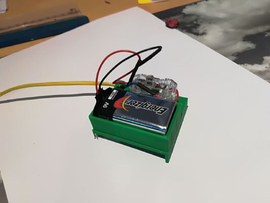 Anycubic I3 Mega Battery holder | 3d print model