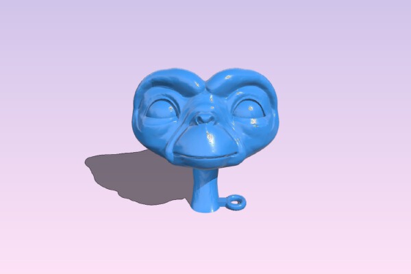 E.T. keychain | 3d print model