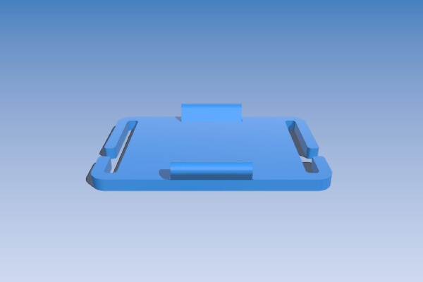 Casio F-91W Molle Halter | 3d print model