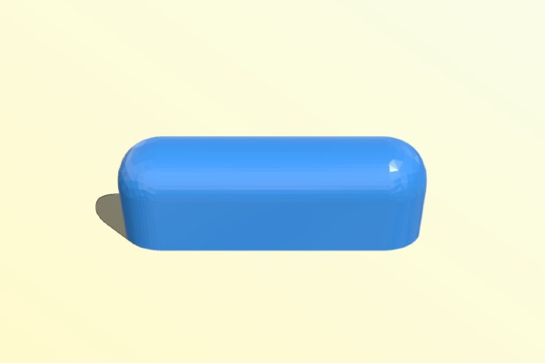 Window water slot caps (Fenster Wasserschlitzkappe) | 3d print model