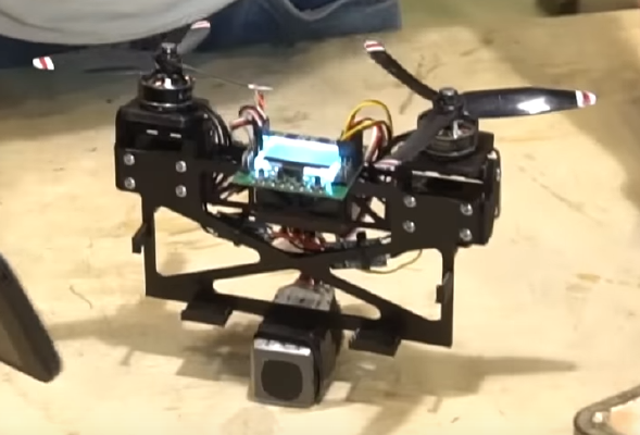 Cell Phone Drone (Bi-Copter) | 3d print model