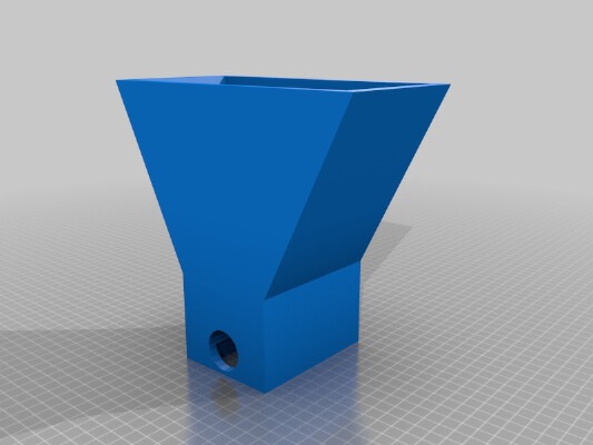 Plastics shredder funnel | 3d print model