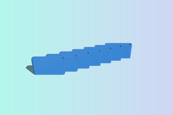 Monopoly Vertical Money Holder | 3d print model