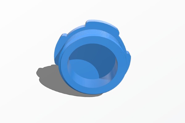 Bouchon sortie piscine | 3d print model