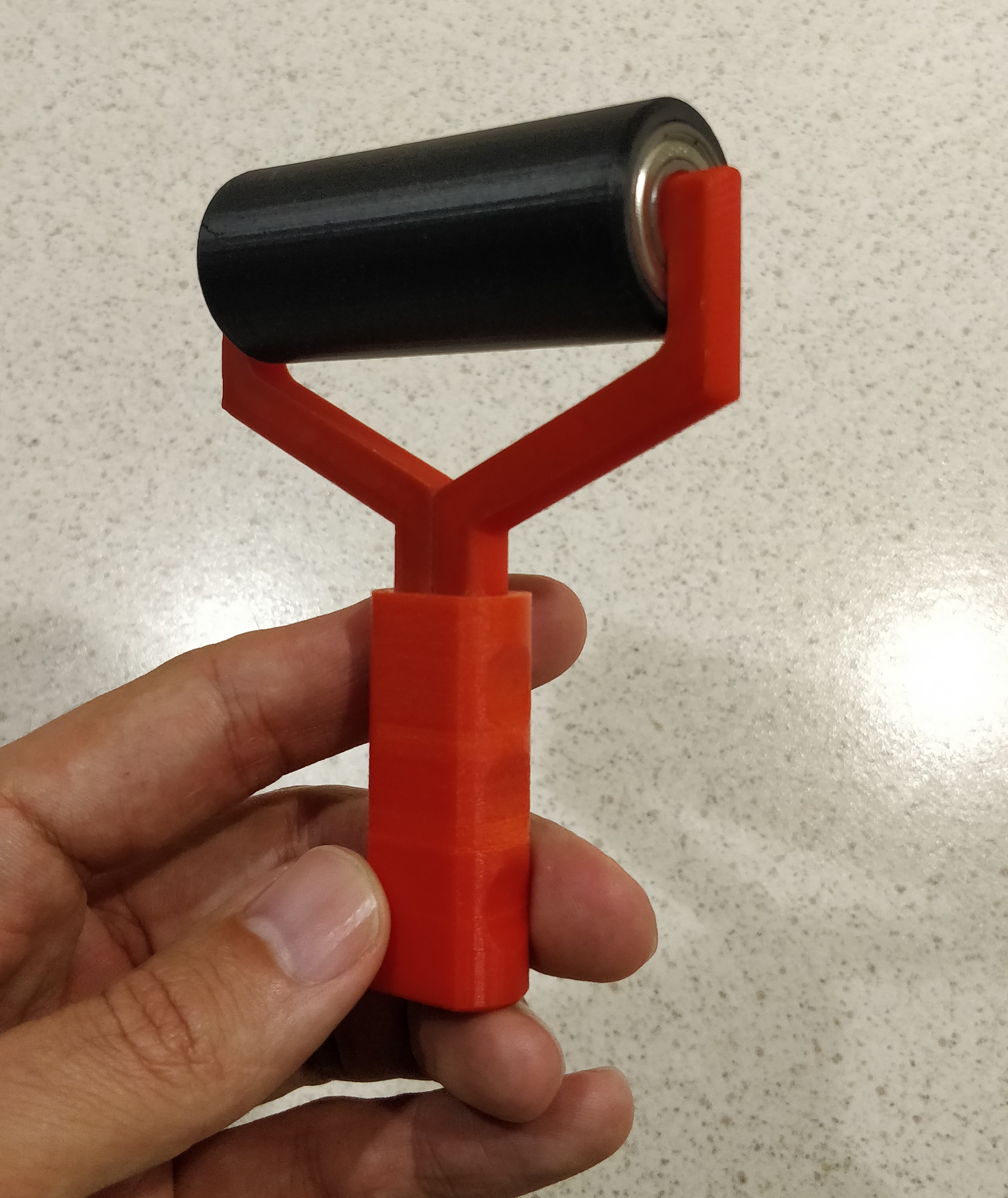 Rolling Pin with handle for plasticine & play-doh