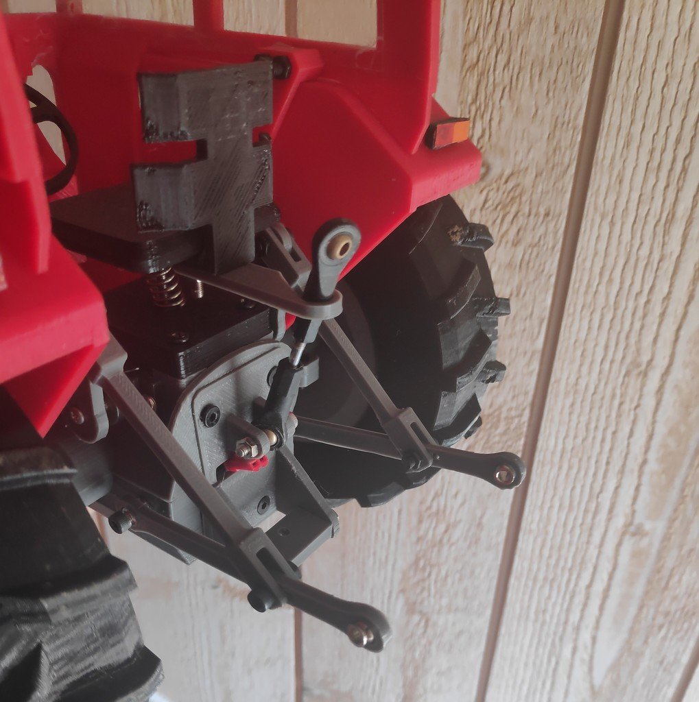 realistic arm for open rc tractor