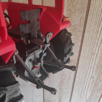 realistic arm for open rc tractor | 3d print model