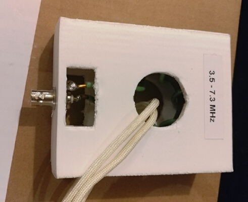 AE7TO Portable NVIS Loop Antenna Capacitor Mounting Disks | 3d print model