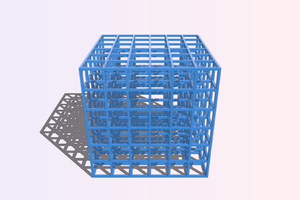 Flexible cube | 3d print model