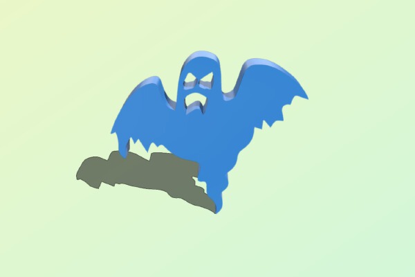 Halloween ghost | 3d print model