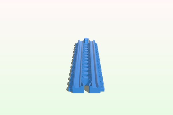 Brio straight 200mm with swell | 3d print model