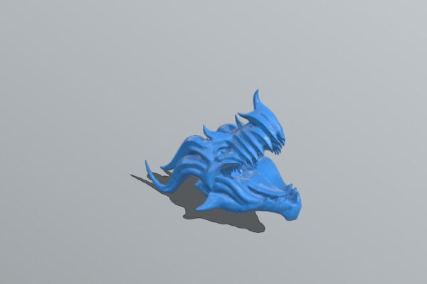 Dragon head | 3d print model
