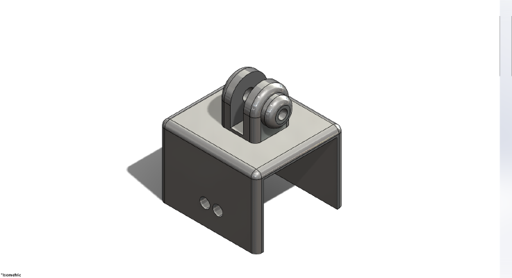 Raise3D N2 - Camera Mount for Logitech C270 Webcam [Mk2] | 3d print model