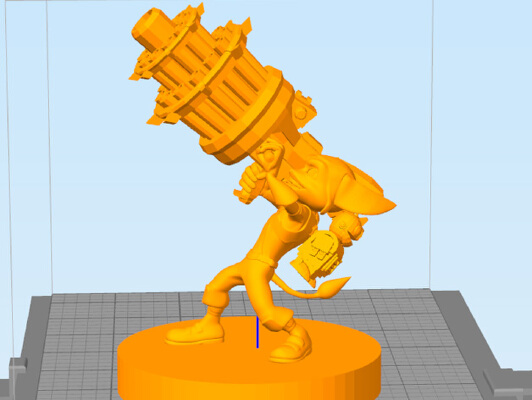 Ratchet And Clank with RynoV | 3d print model