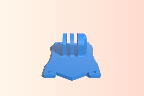 Taycan Go pro 8 | 3d print model