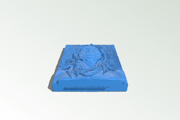 Indian medicine man | 3d print model