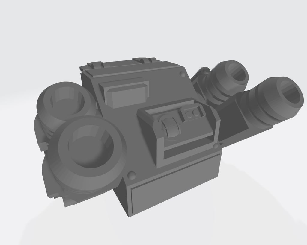 Interstellar Army - Quad Mortar and Quad Cannon