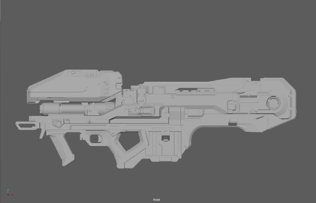 Spartan Laser [Halo 5] | 3d print model