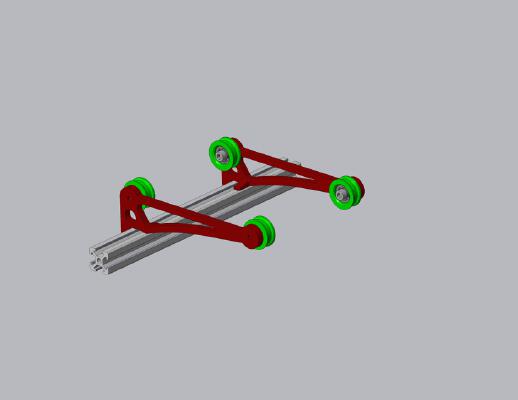 Spool Holder for 2020 Aluminum | 3d print model
