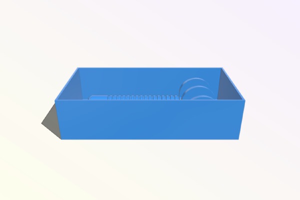 Fishing lure tail worm grub master for silicone mold | 3d print model