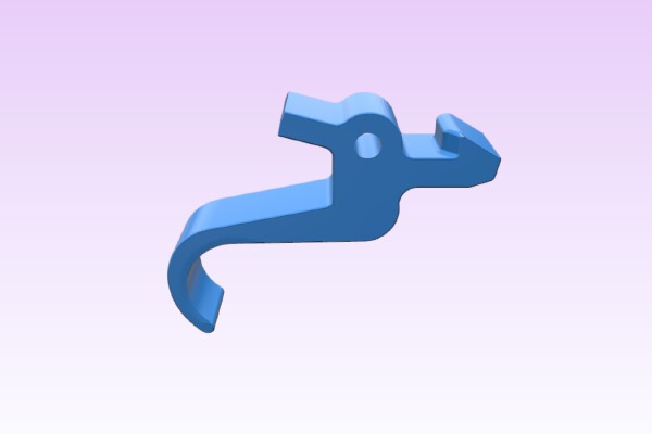 Sliding Legolini Finger Trigger | 3d print model