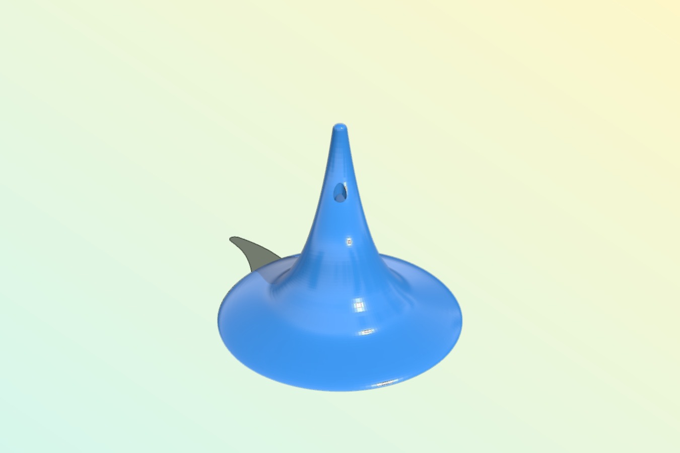 Witch hat earings