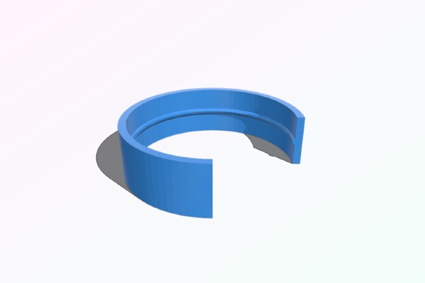 SOLN1-25 Battery Spacer Ring | 3d print model