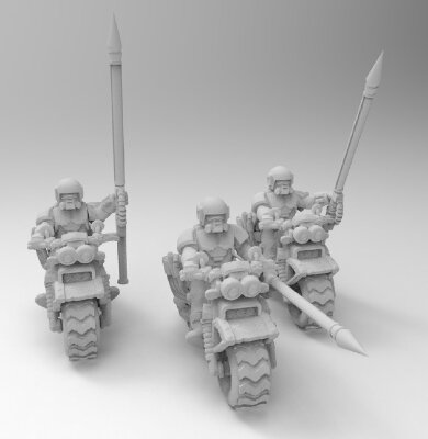 Rough ride rider | 3d print model