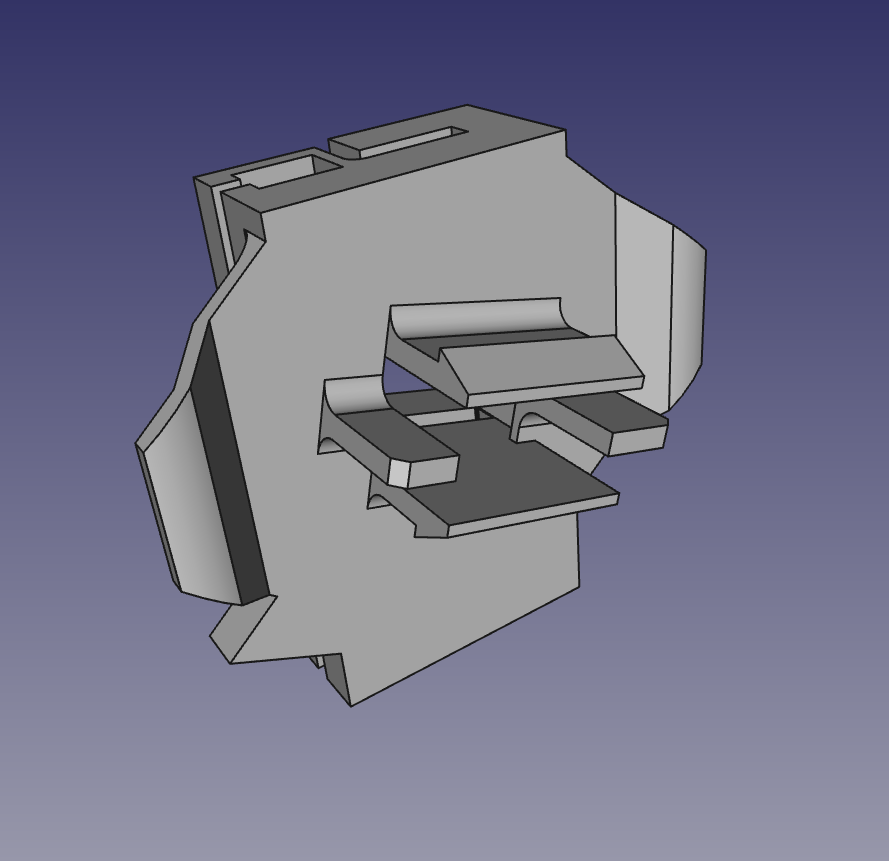 Car window lifter carriage