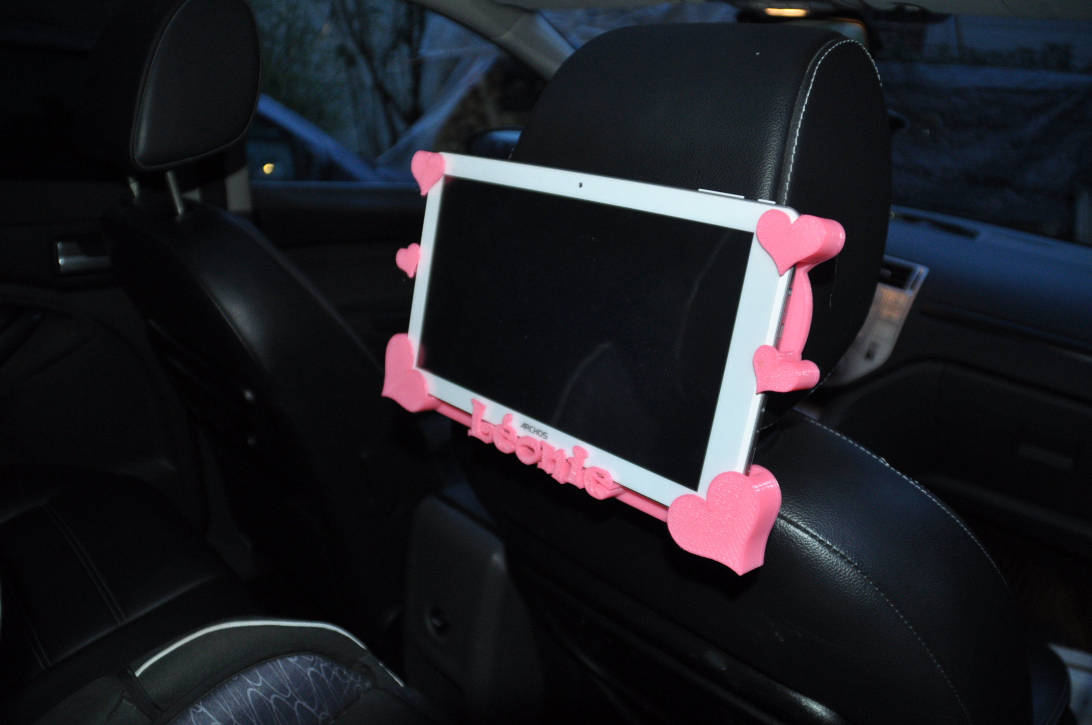 Tablet holder for car
