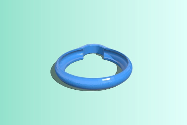 AirTag Key Fob - remix | 3d print model