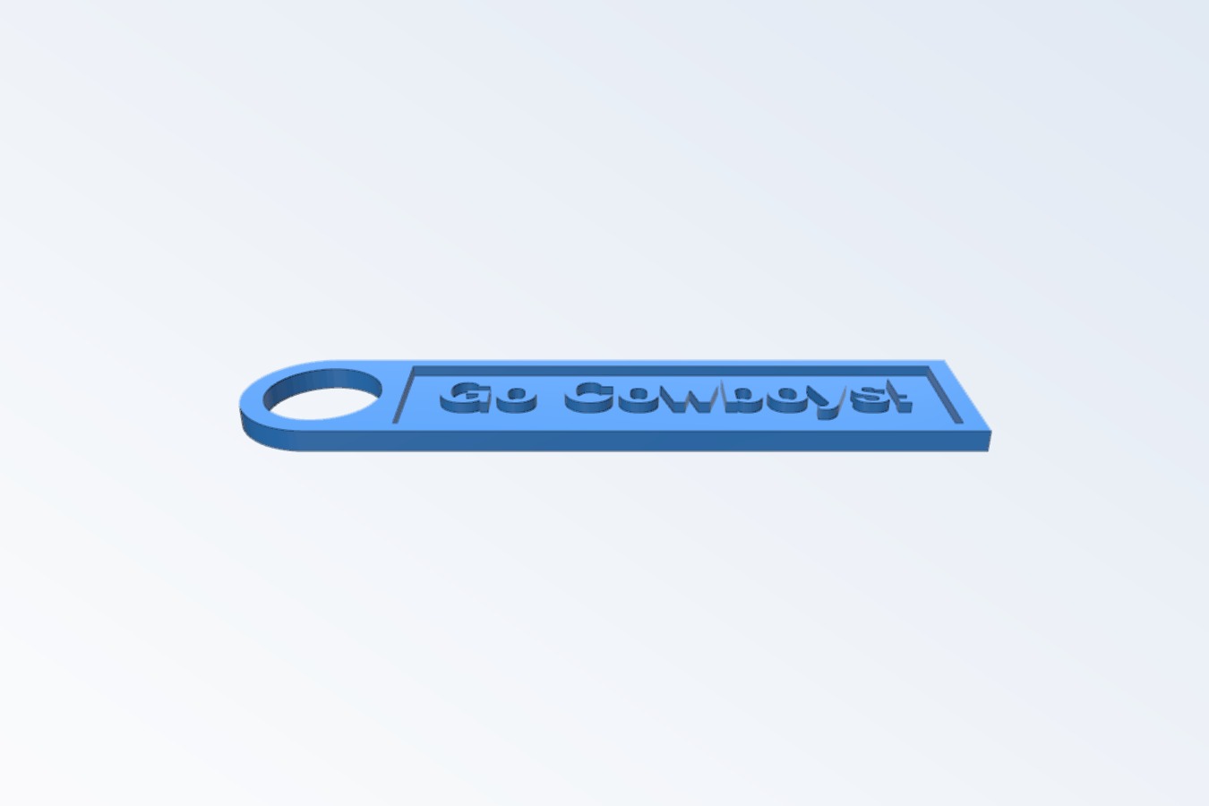 Dallas Cowboys key chain