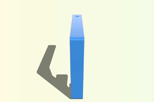 rc airplane wall mount | 3d print model
