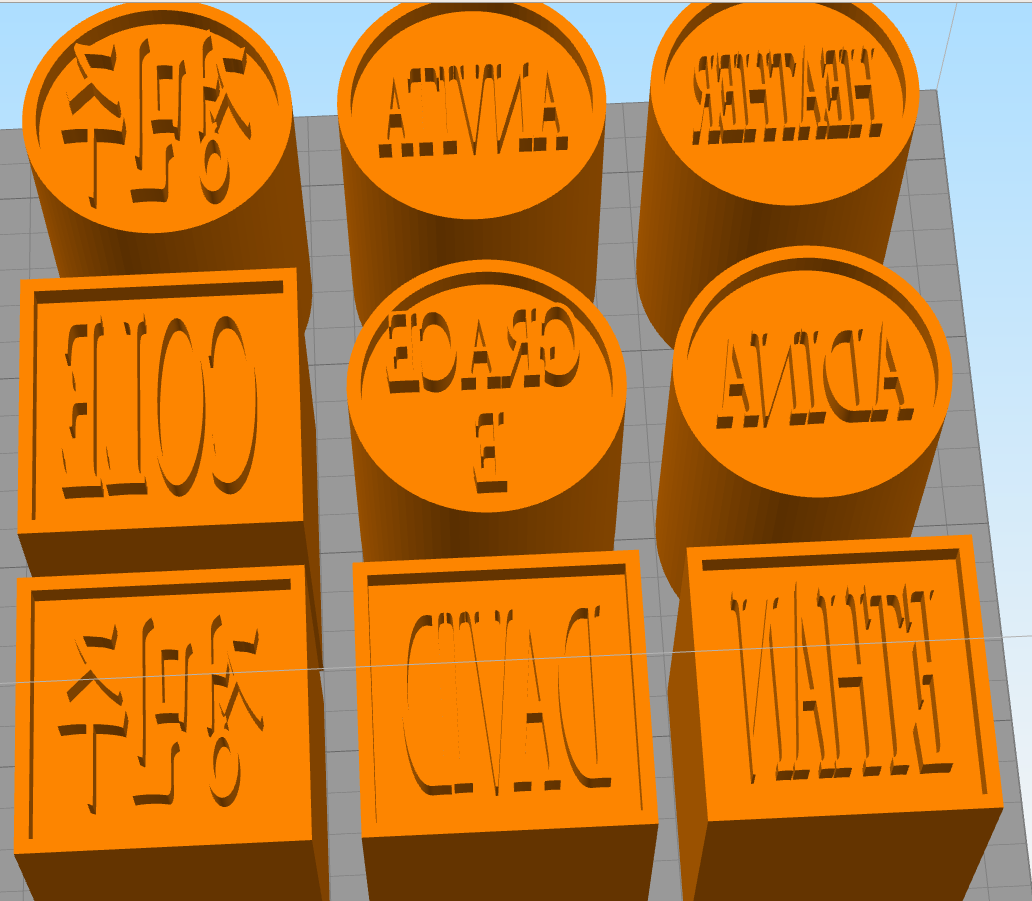 Korean Name Stamp (Dojang)