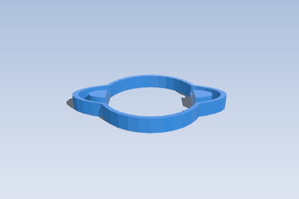 Saturn cookie cutter | 3d print model