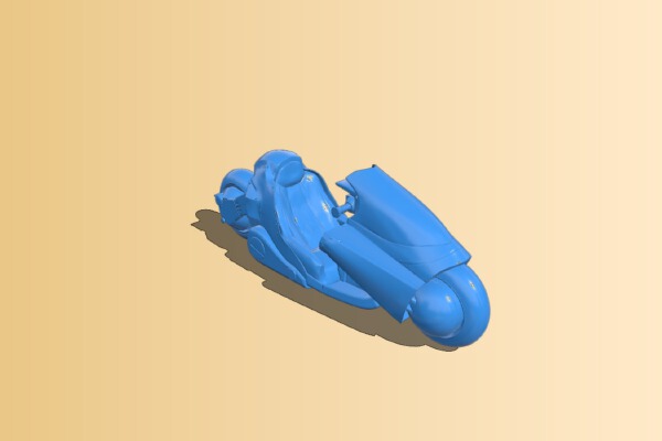 Kaneda's bike (Akira) FIXED | 3d print model