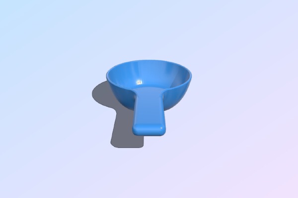 Pet food scoop that won't break | 3d print model