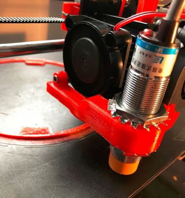 Stronger version of front left auto level sensor mount | 3d print model